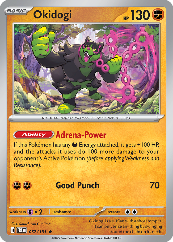 057 Okidogi — Prismatic Evolutions — English