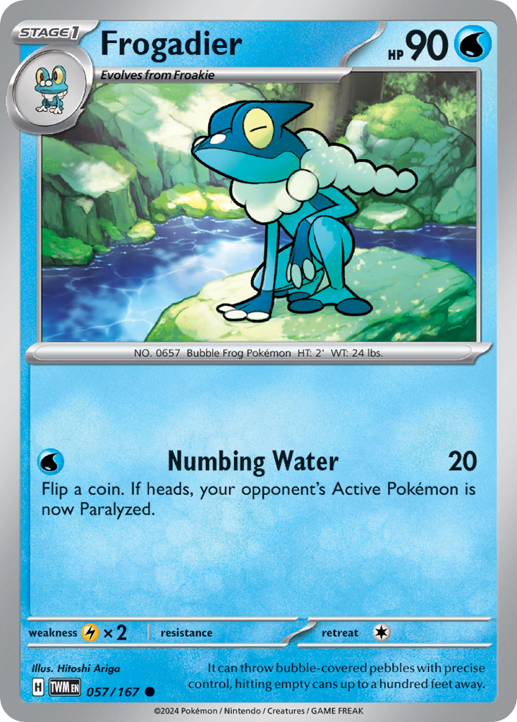 057 Frogadier — Twilight Masquerade — English