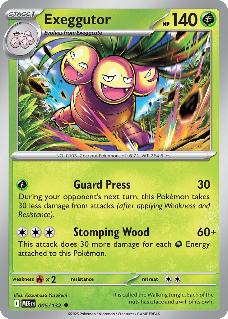 005 Exeggutor — Mega Evolution — English