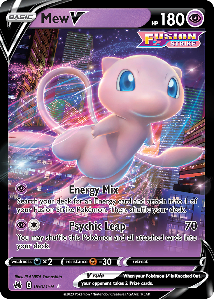 060 Mew V — Crown Zenith — English