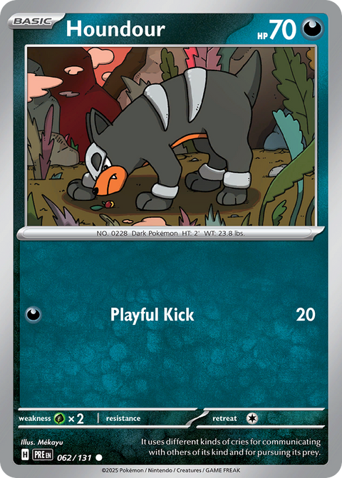 062 Houndour — Prismatic Evolutions — English