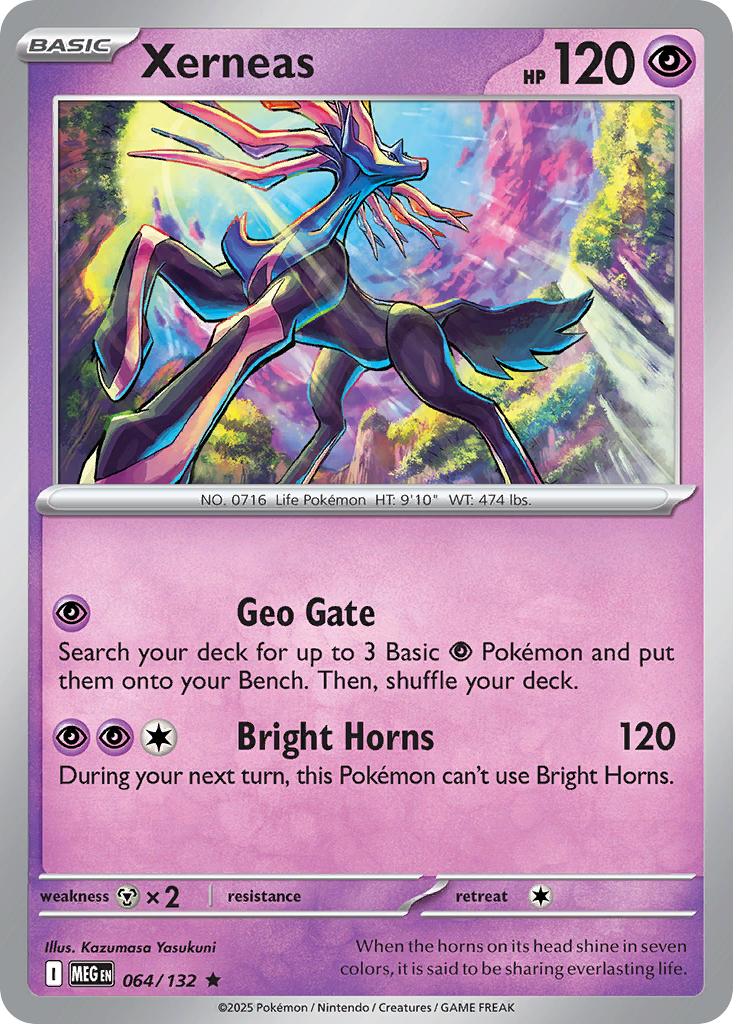 064 Xerneas — Mega Evolution — English