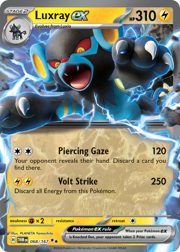 068 Luxray ex — Twilight Masquerade — English