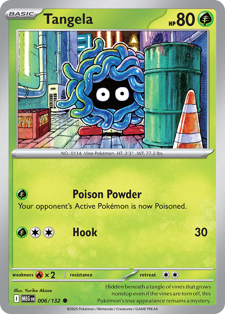006 Tangela — Mega Evolution — English