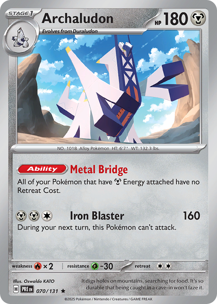 070 Archaludon — Prismatic Evolutions — English