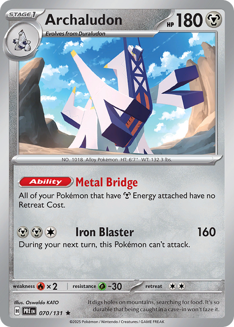 070 Archaludon — Prismatic Evolutions — English