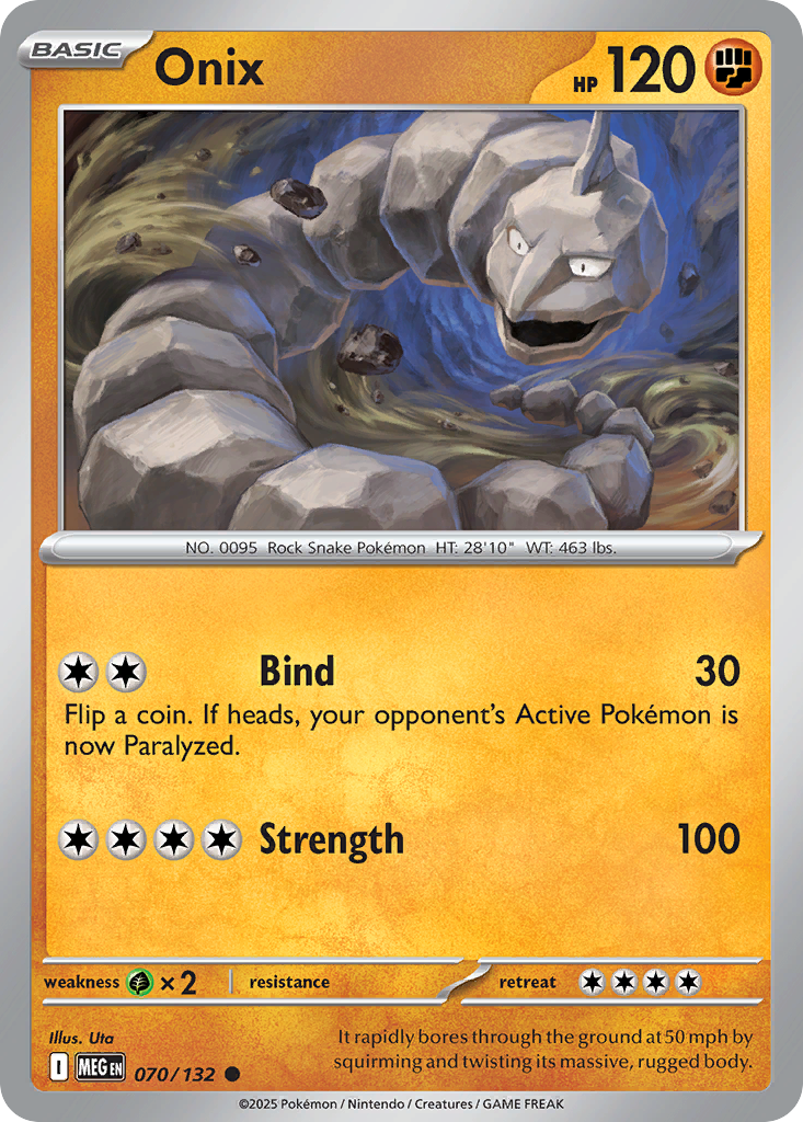 070 Onix — Mega Evolution — English