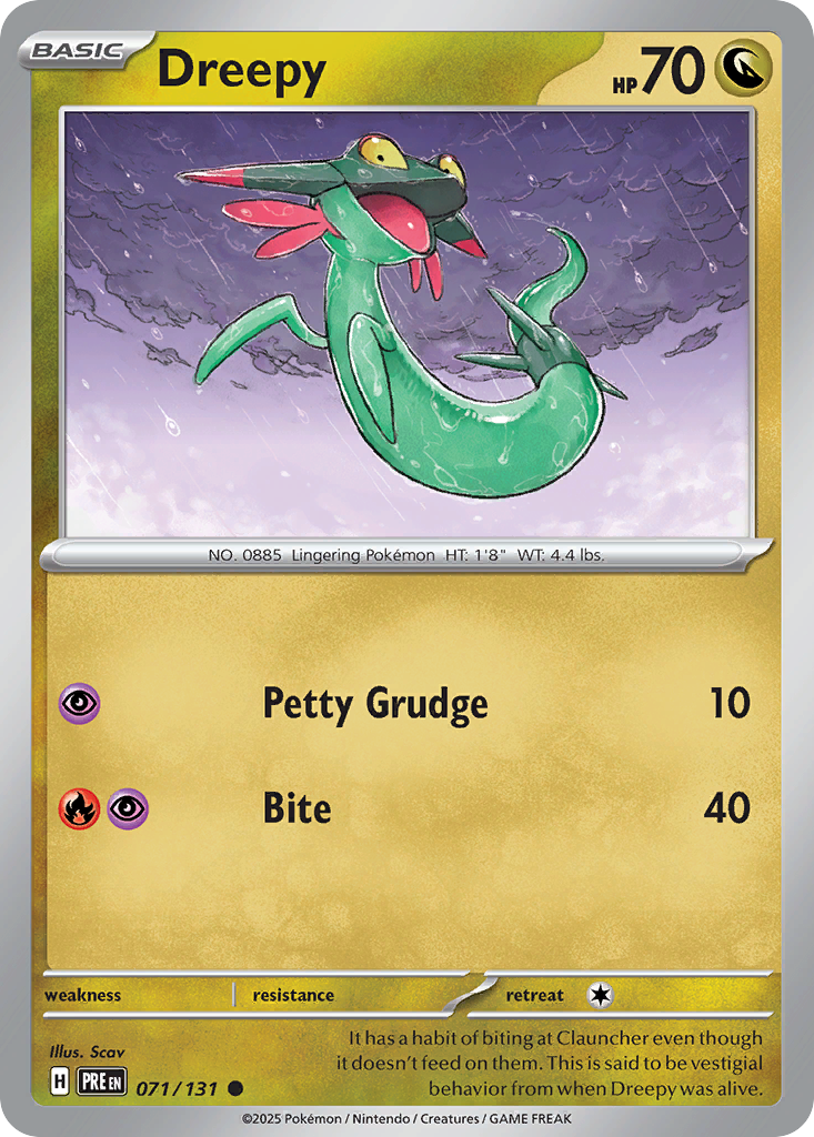 071 Dreepy — Prismatic Evolutions — English