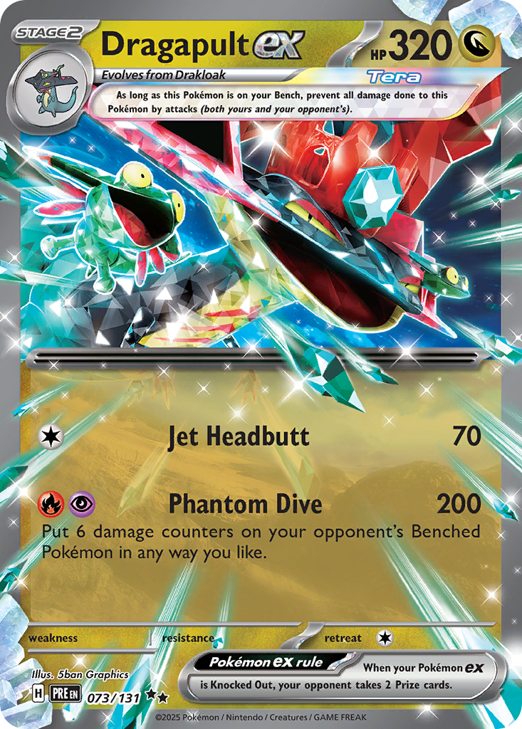 073 Dragapult ex — Prismatic Evolutions — English