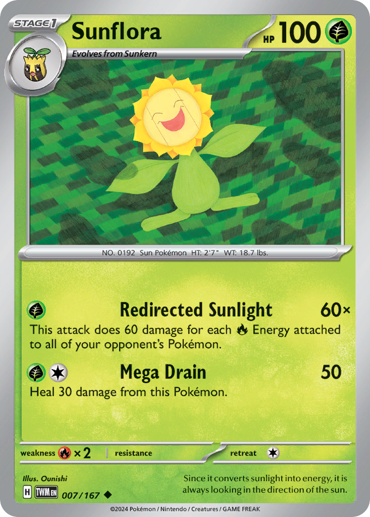 007 Sunflora — Twilight Masquerade — English