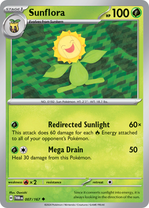 007 Sunflora — Twilight Masquerade — English