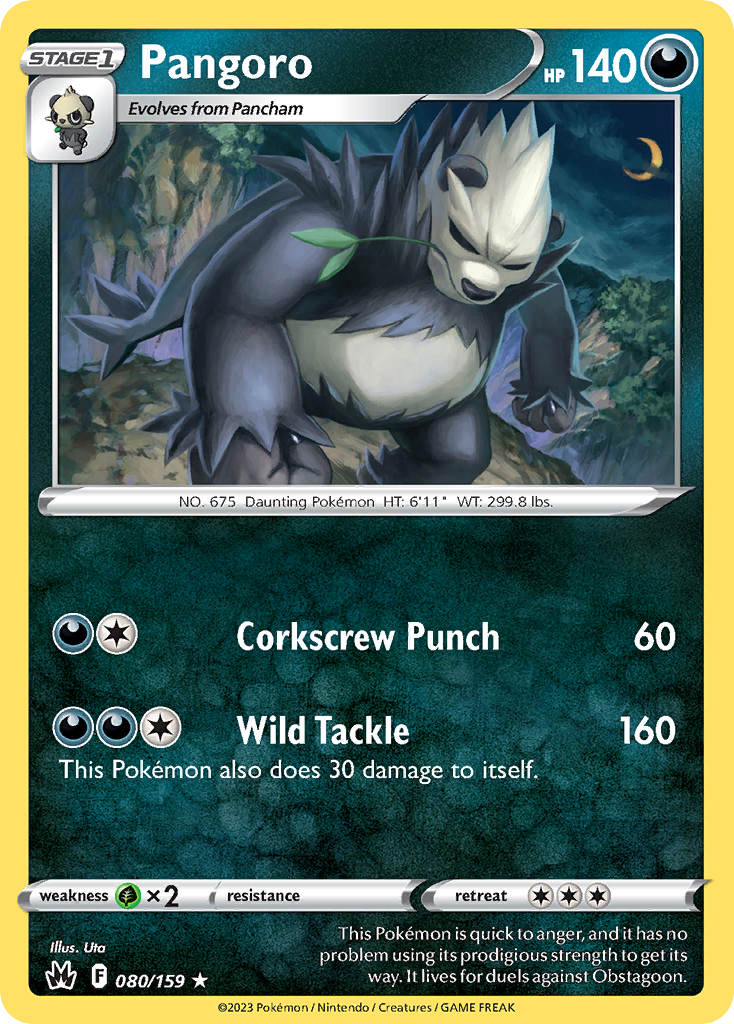 080 Pangoro — Crown Zenith — English