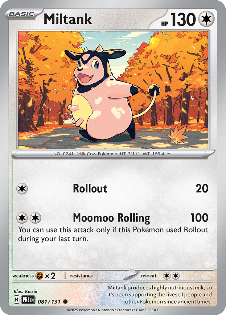 081 Miltank — Prismatic Evolutions — English