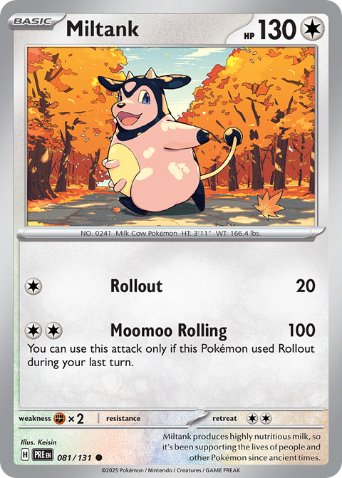 081 Miltank — Prismatic Evolutions — English