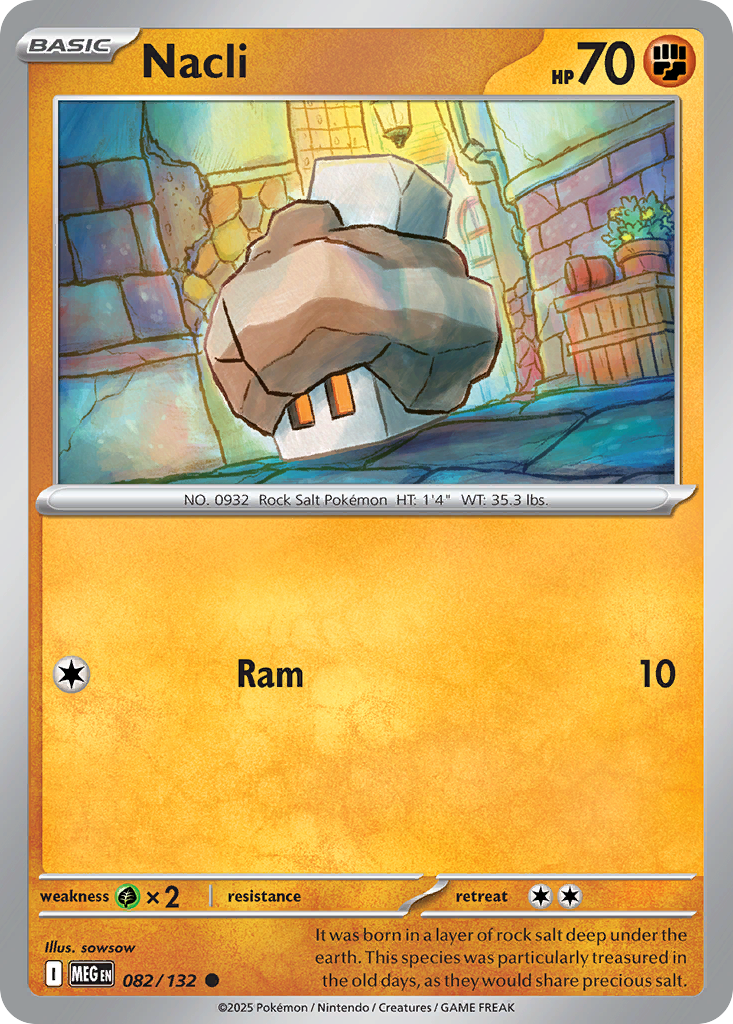 082 Nacli — Mega Evolution — English