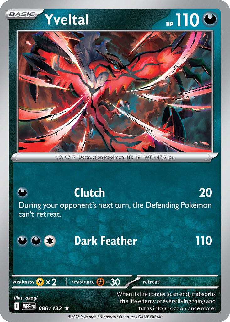 088 Yveltal — Mega Evolution — English