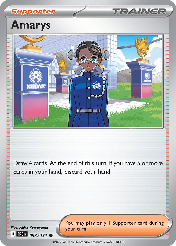 093 Amarys — Prismatic Evolutions — English