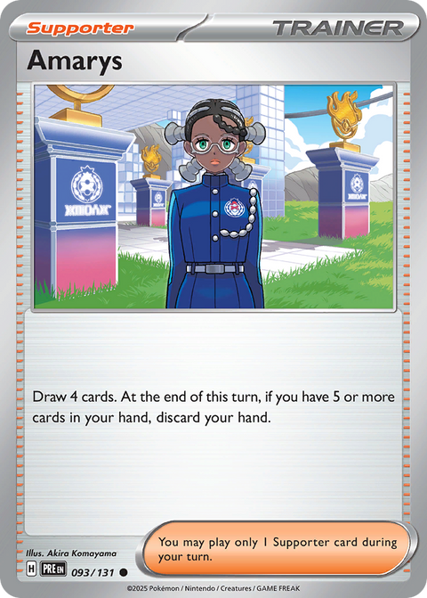 093 Amarys — Prismatic Evolutions — English