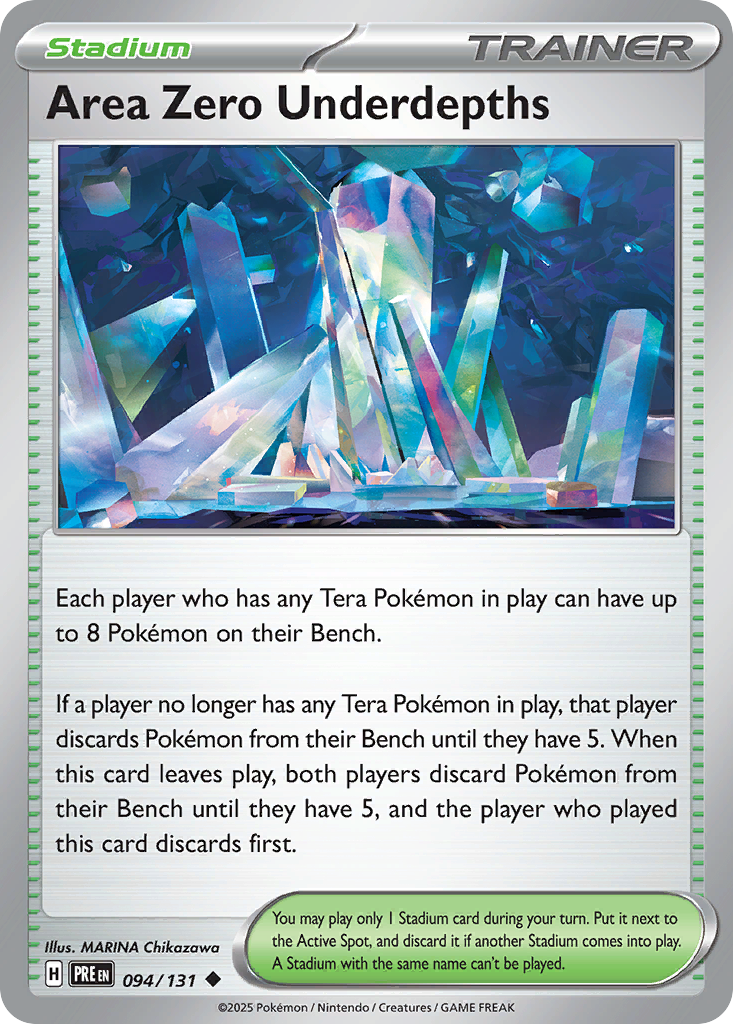 094 Area Zero Underdepths — Prismatic Evolutions — English