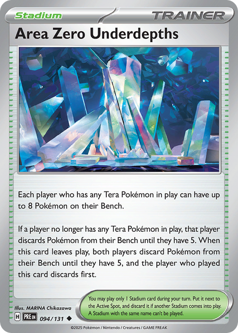 094 Area Zero Underdepths — Prismatic Evolutions — English