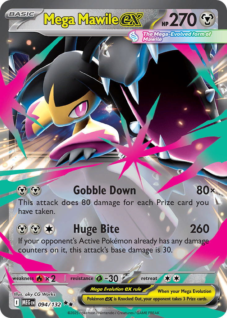 094 Mega Mawile ex — Mega Evolution — English