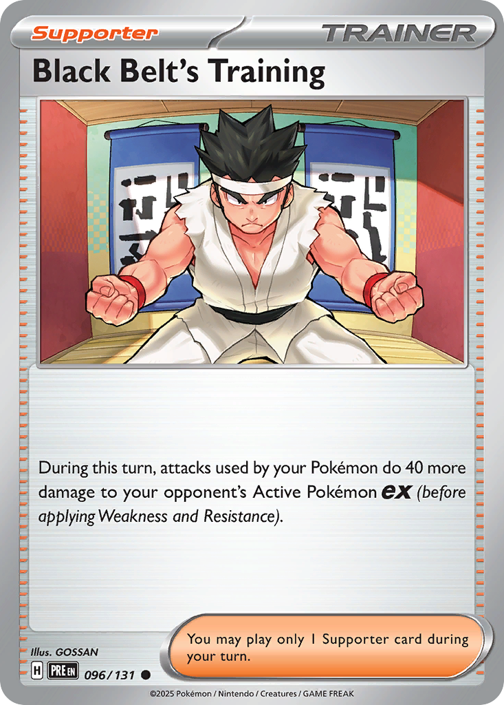 096 Black Belt's Training — Prismatic Evolutions — English