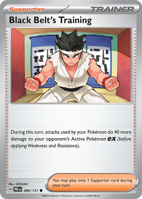 096 Black Belt's Training — Prismatic Evolutions — English