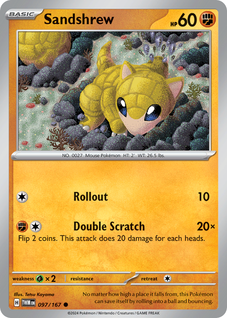 097 Sandshrew — Twilight Masquerade — English