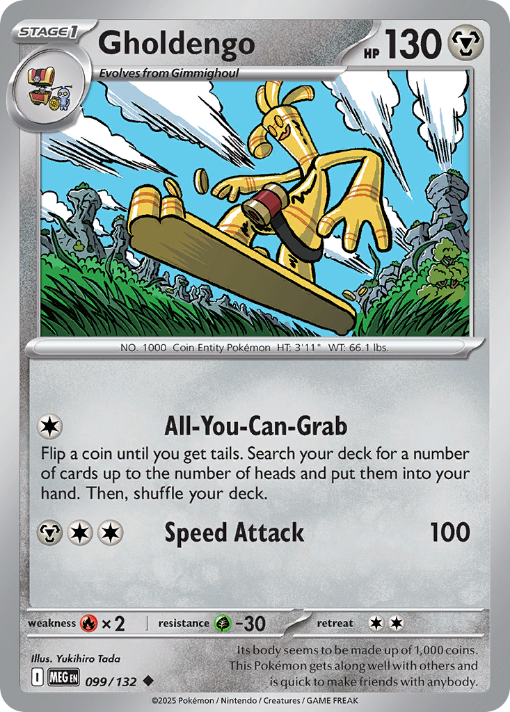 099 Gholdengo — Mega Evolution — English