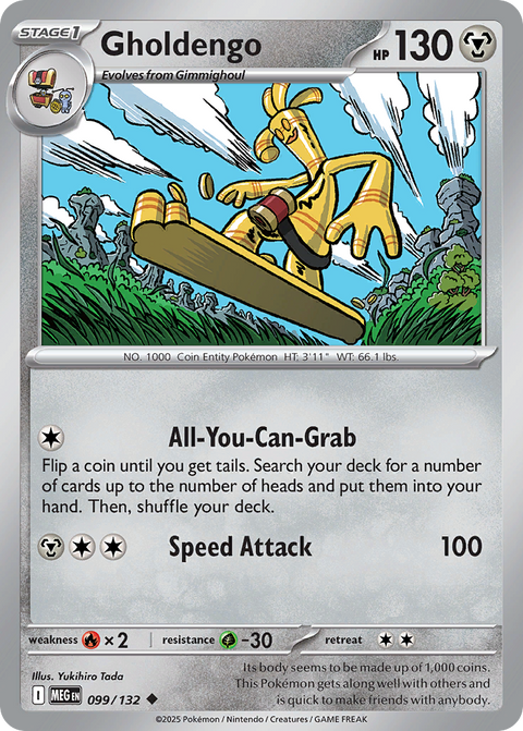 099 Gholdengo — Mega Evolution — English