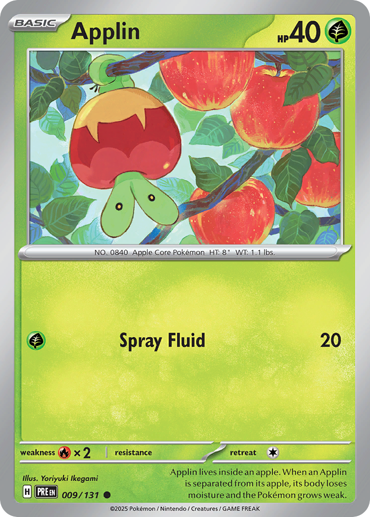 009 Applin — Prismatic Evolutions — English