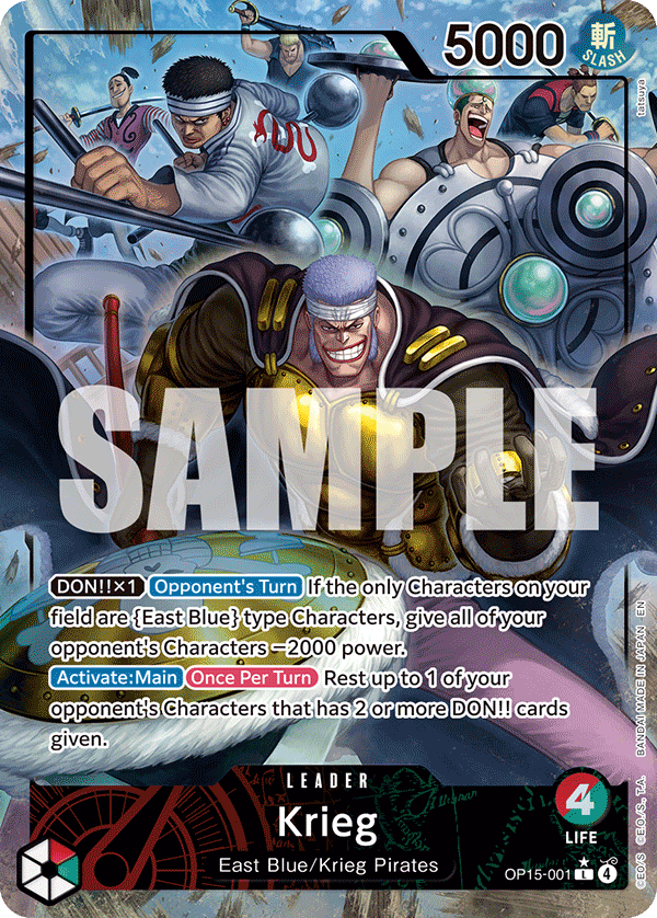 001 Krieg (altArt) — Adventure on Kami's Island — English