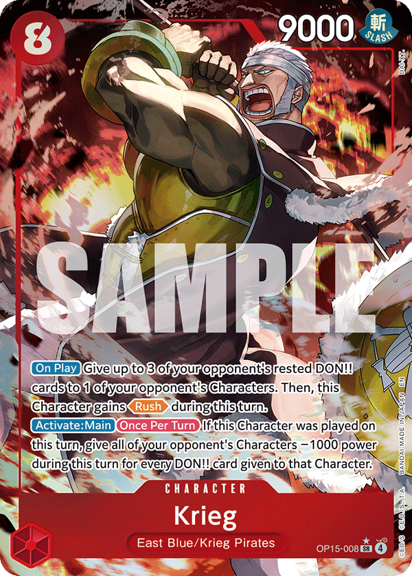 008 Krieg (altArt) — Adventure on Kami's Island — English