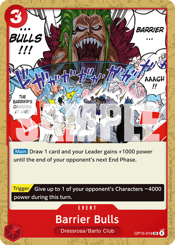 019 Barrier Bulls — Adventure on Kami's Island — English