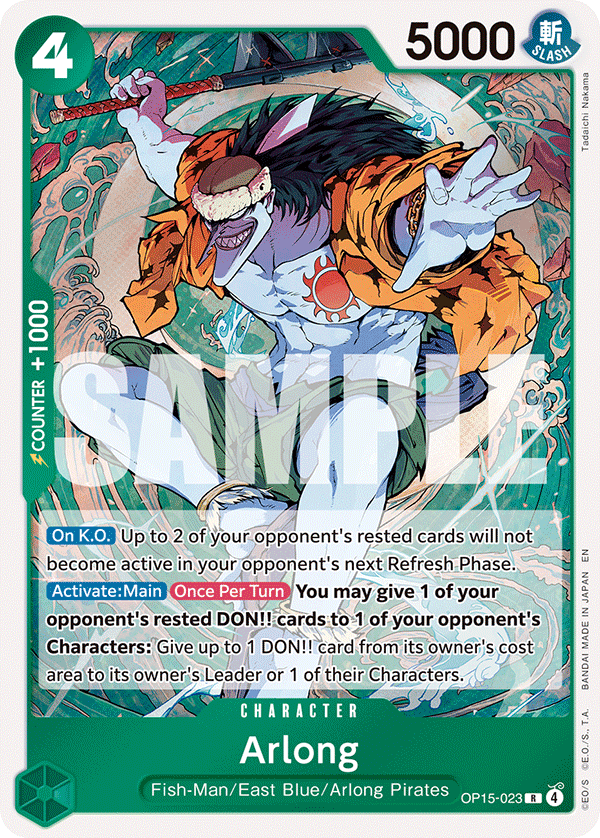 023 Arlong — Adventure on Kami's Island — English