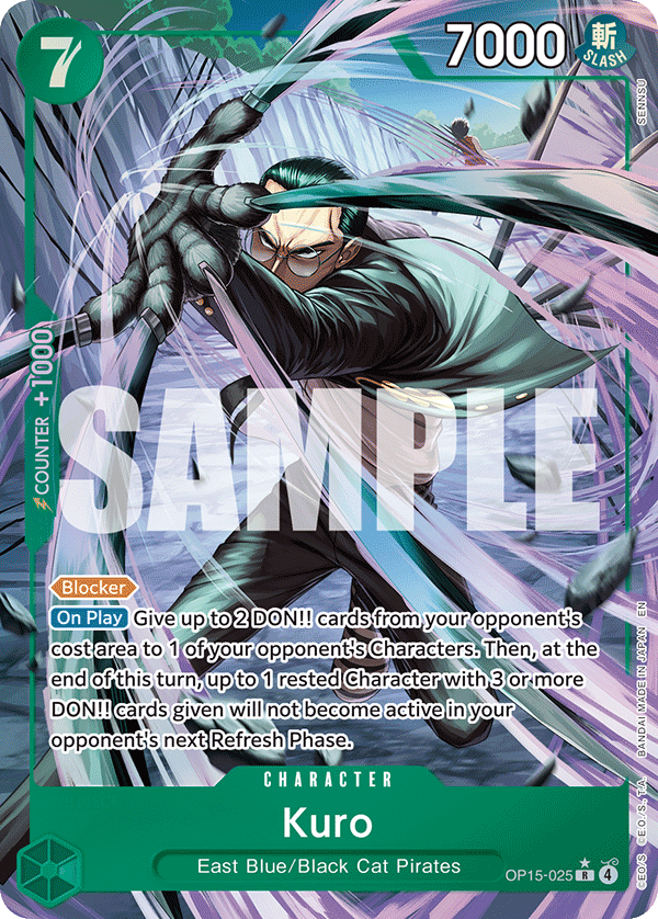 025 Kuro (altArt) — Adventure on Kami's Island — English