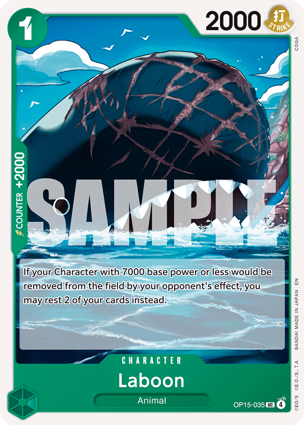 035 Laboon — Adventure on Kami's Island — English