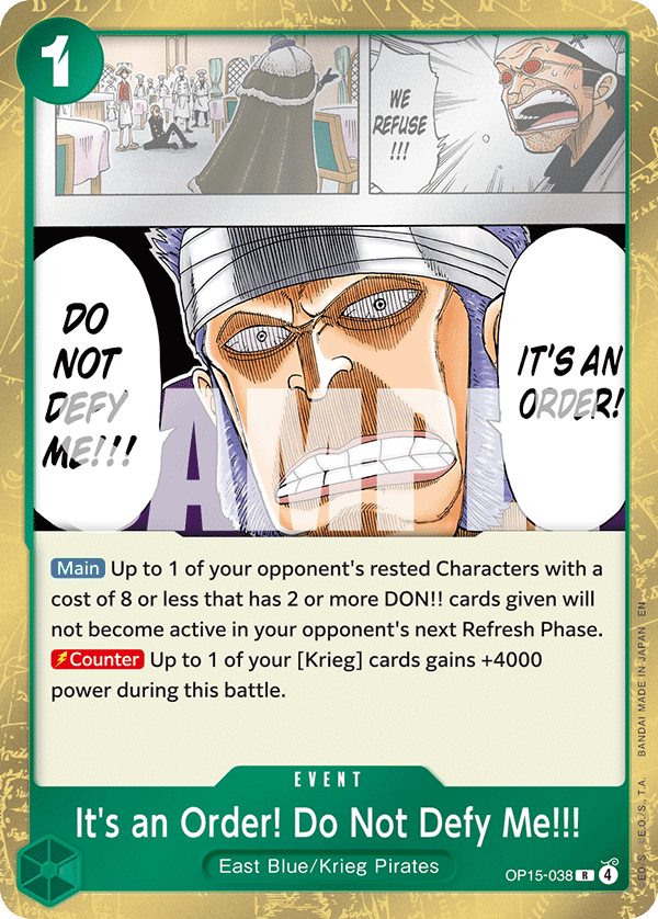 038 It's an Order! Do Not Defy Me!!! — Adventure on Kami's Island — English