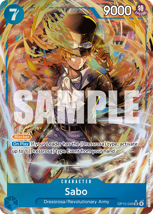046 Sabo (altArt) — Adventure on Kami's Island — English