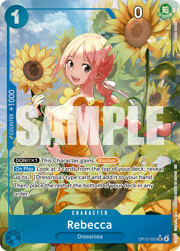 053 Rebecca (altArt) — Adventure on Kami's Island — English