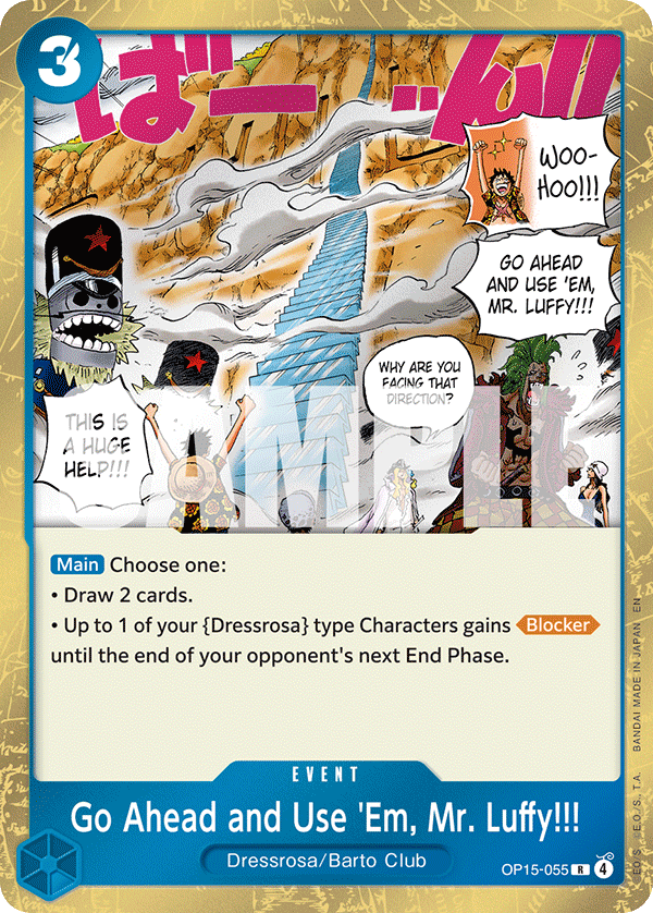 055 Go Ahead and Use 'Em, Mr. Luffy!!! — Adventure on Kami's Island — English