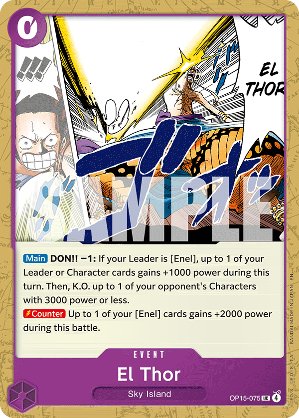 075 El Thor — Adventure on Kami's Island — English