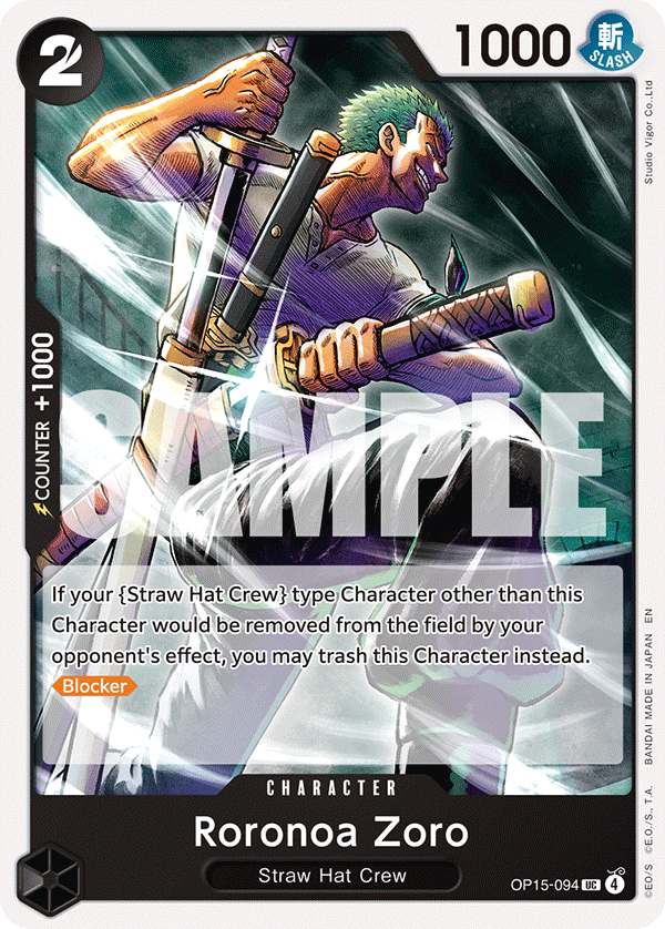 094 Roronoa Zoro — Adventure on Kami's Island — English